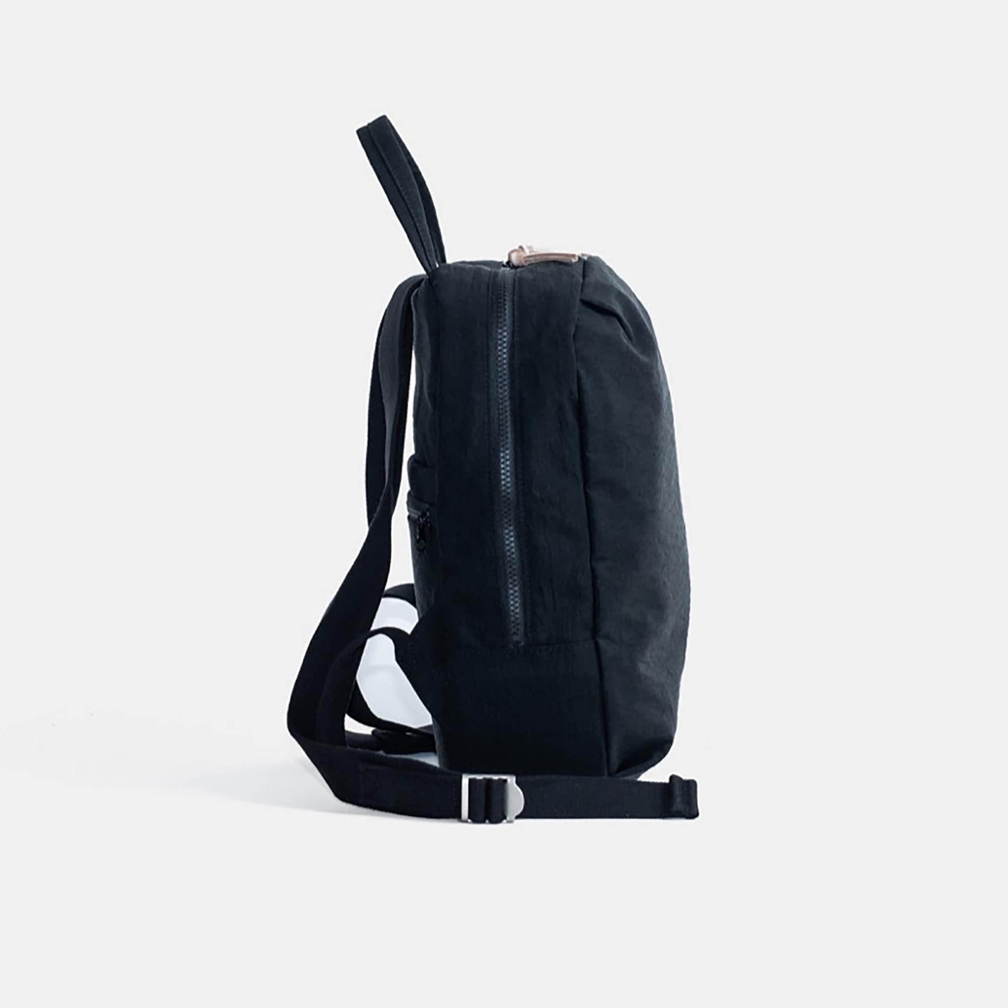 NIZYU KANO「FUKUI SIWAナイロンリュック」 S 　ブラック