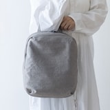 NIZYU KANO「FUKUI SIWAナイロンリュック」 S 　グレージュ