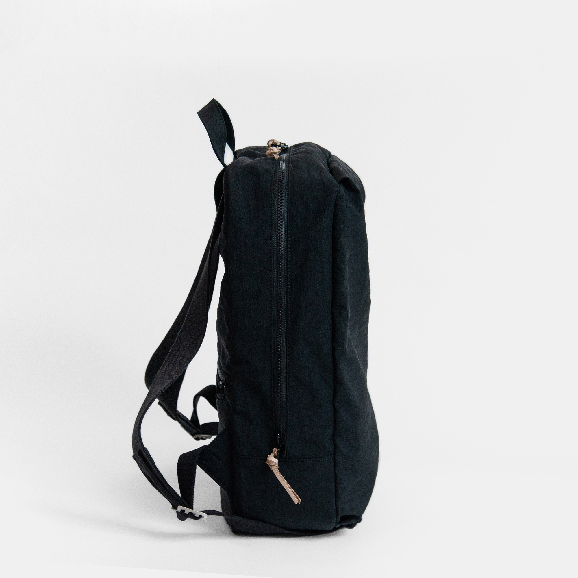 NIZYU KANO「FUKUI SIWAナイロンリュック」 M　ブラック