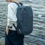 NIZYU KANO「FUKUI SIWAナイロンリュック」 M 　ダークグレー