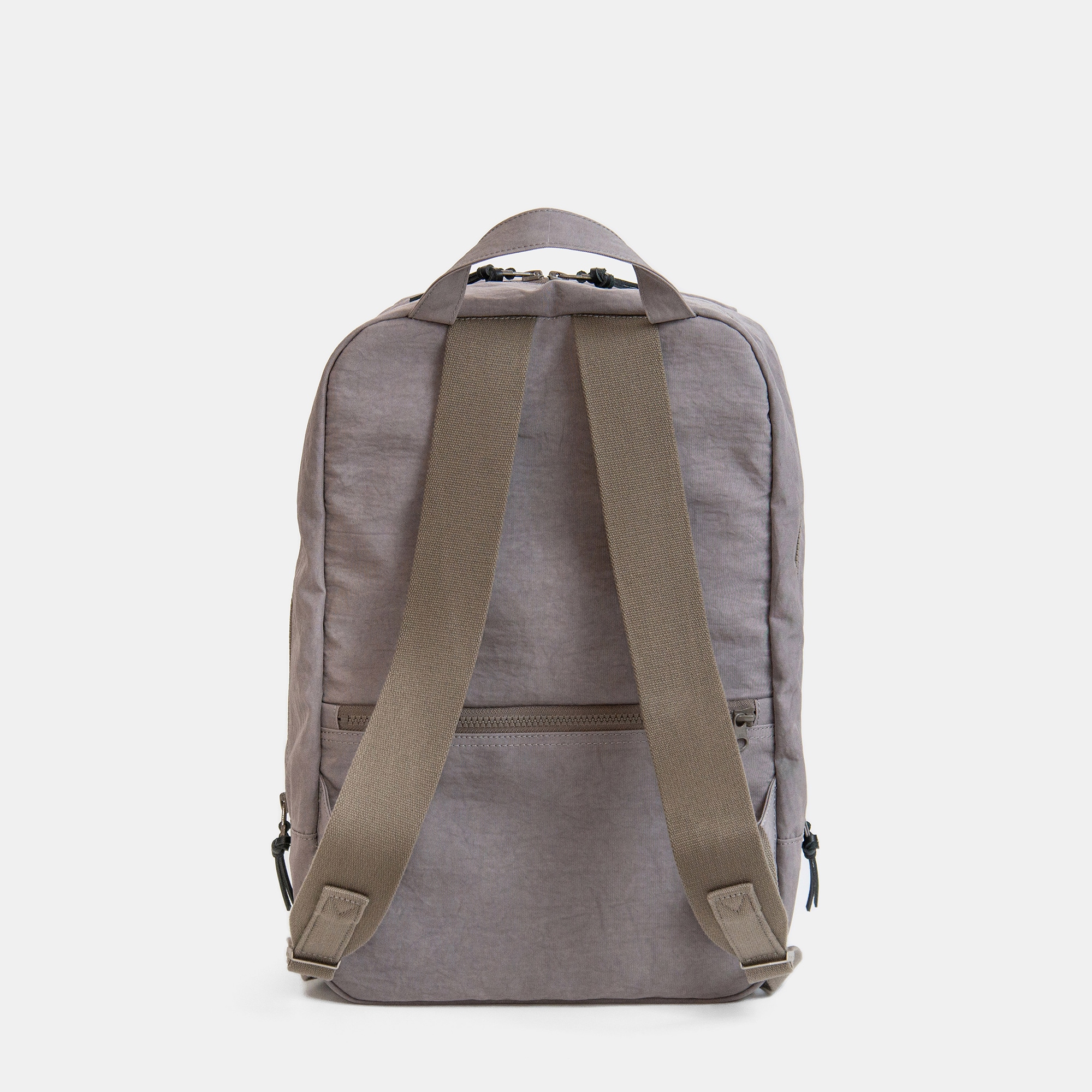 NIZYU KANO「FUKUI SIWAナイロンリュック」 M　グレージュ