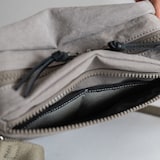 NIZYU KANO「FUKUI SIWAナイロンボディバッグ」S　ブラック