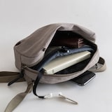 NIZYU KANO「FUKUI SIWAナイロンボディバッグ」S　ブラック