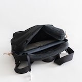 NIZYU KANO「FUKUI SIWAナイロンボディバッグ」 M　ブラック