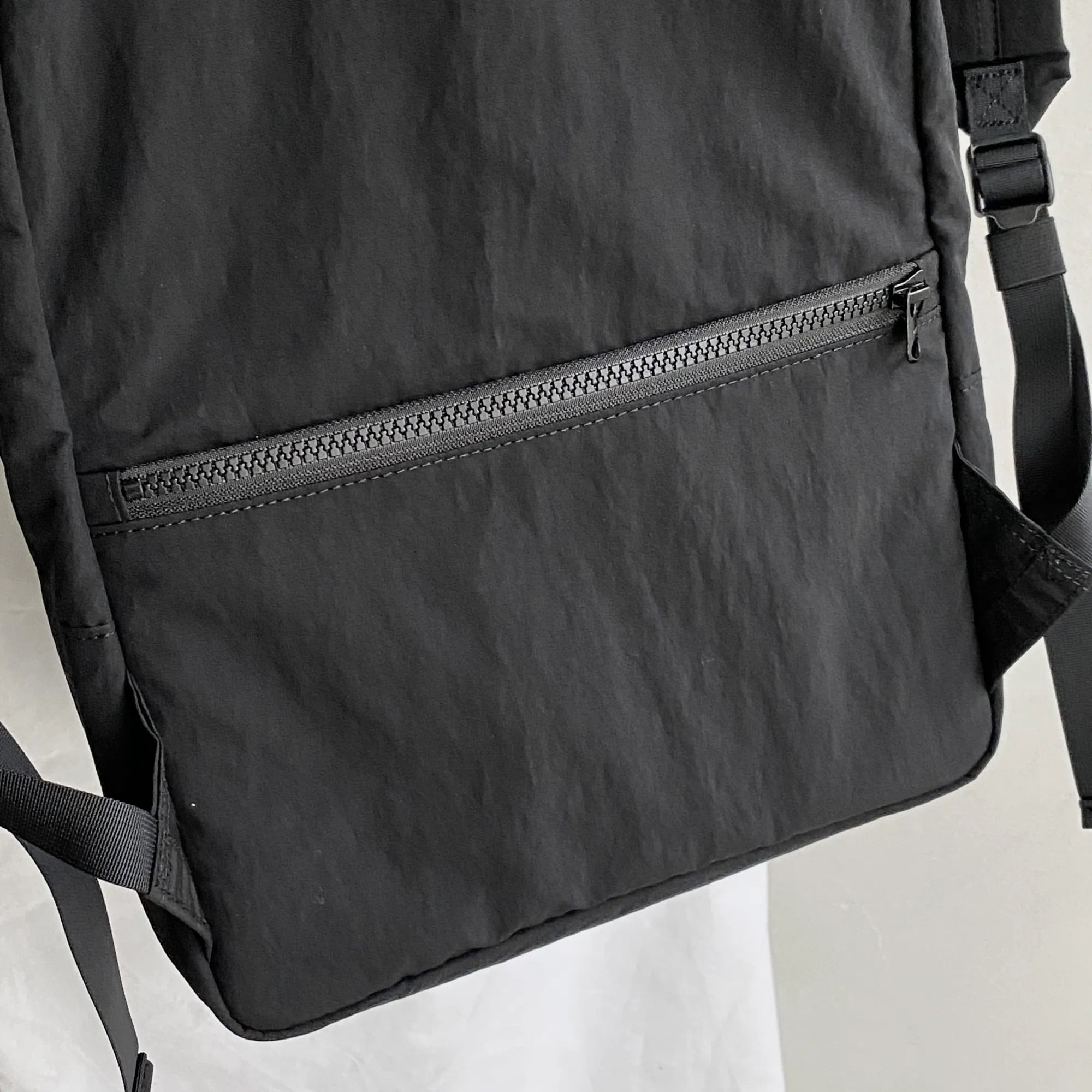 NIZYU KANO「ライトナイロンリュック」 S　ストレートグレー