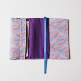 山梨県　光織物のブックカバー「Engi book cover 富士つる」