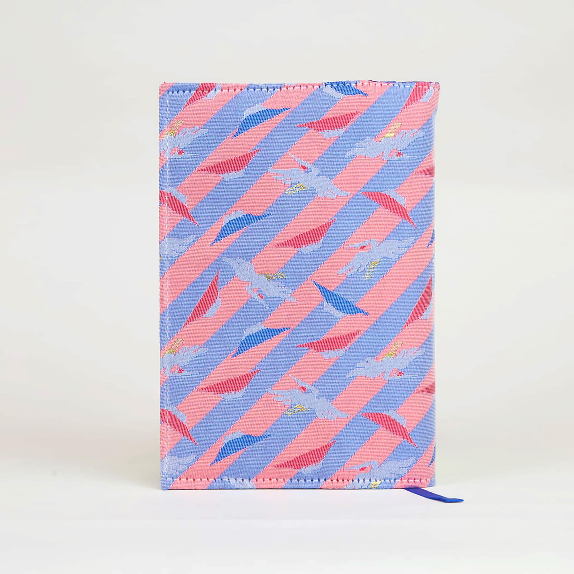 山梨県　光織物のブックカバー「Engi book cover 富士つる」