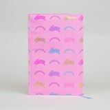 山梨県　光織物のブックカバー「Engi book cover うさぎ」