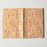 山梨県　光織物のブックカバー「Engi book cover 鯉」