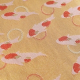 山梨県　光織物のブックカバー「Engi book cover 鯉」