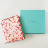 山梨県　光織物の母子手帳ケース「ごきげんぽーち いぬ」