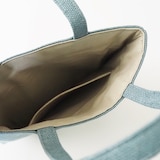 青森県　弘前こぎん研究所のこぎん刺し「手付小袋」緑