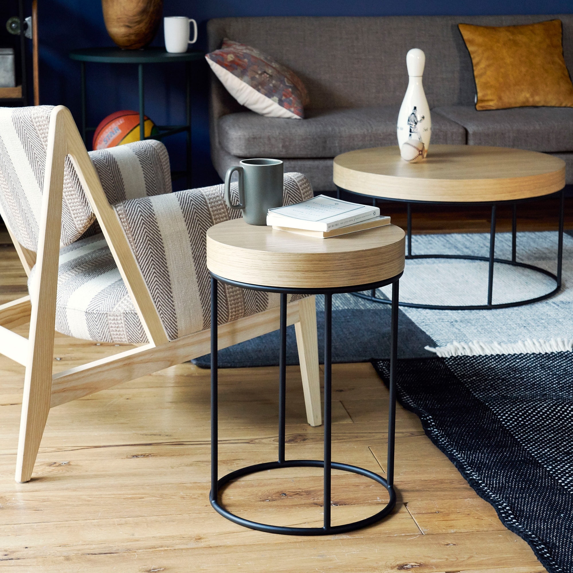 新古品】［IDEE］DIVANCO SIDE TABLE Oak