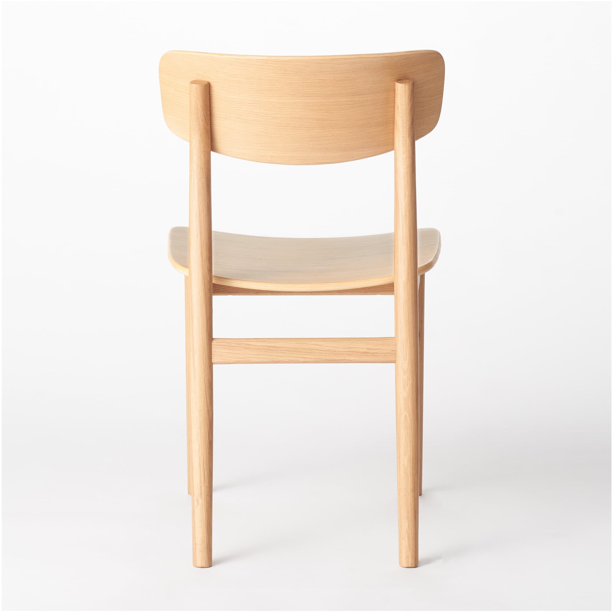 【新古品】ラウンドチェア・オーク材