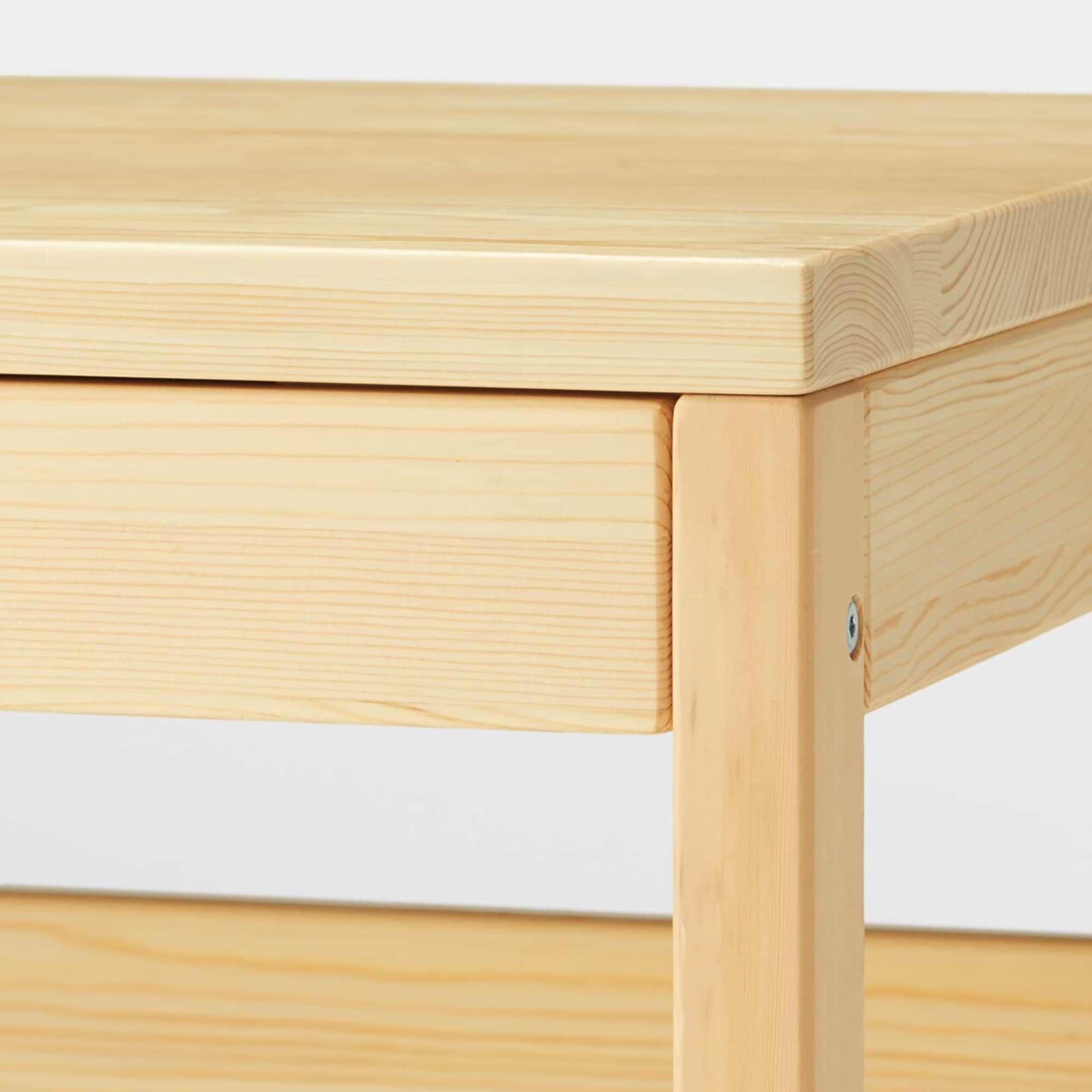 【新古品】パイン材デスク幅８６ｃｍ