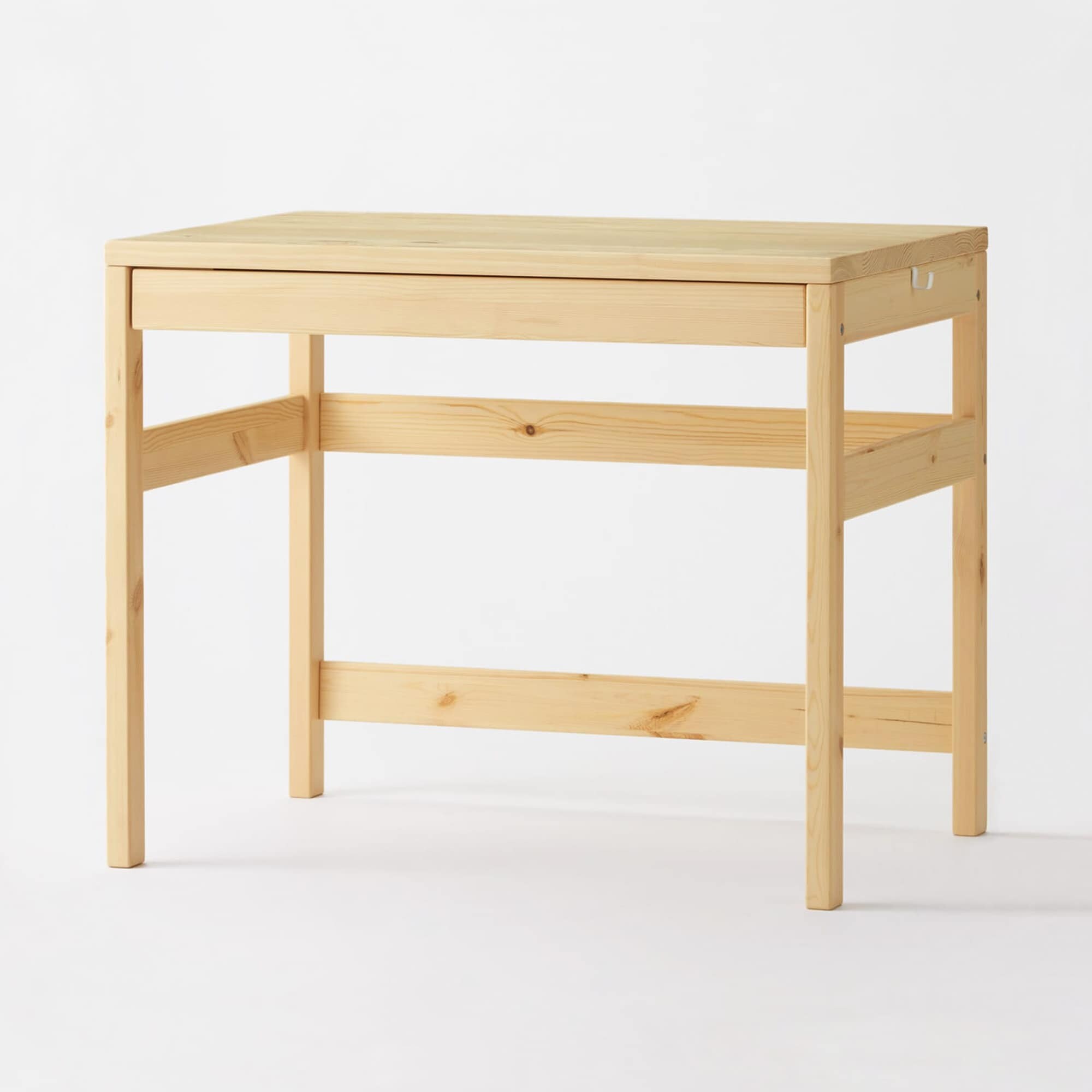 【新古品】パイン材デスク幅８６ｃｍ