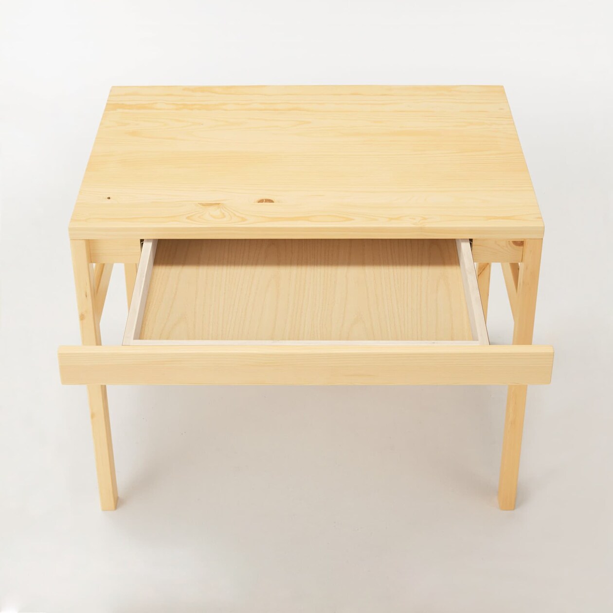 【新古品】パイン材デスク幅８６ｃｍ