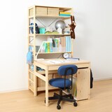 【新古品】パイン材デスク幅８６ｃｍ