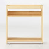 【新古品】パイン材デスクワゴン