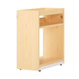 【新古品】パイン材デスクワゴン