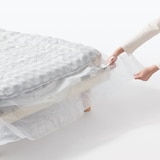 【新古品】脚付マットレスポケットコイル（組み立て仕様）シングル　ベージュ