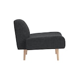 【新古品】［ＩＤＥＥ］ＡＯ　ＳＯＦＡ　（１）　ＢＯＵＣＬＥ　ＢＬＡＣＫ