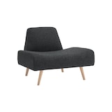 【新古品】［ＩＤＥＥ］ＡＯ　ＳＯＦＡ　（１）　ＢＯＵＣＬＥ　ＢＬＡＣＫ