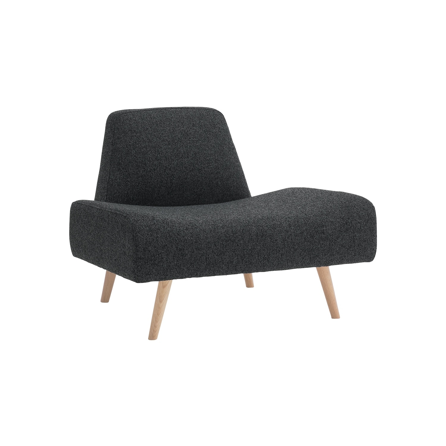 【新古品】［ＩＤＥＥ］ＡＯ　ＳＯＦＡ　（１）　ＢＯＵＣＬＥ　ＢＬＡＣＫ