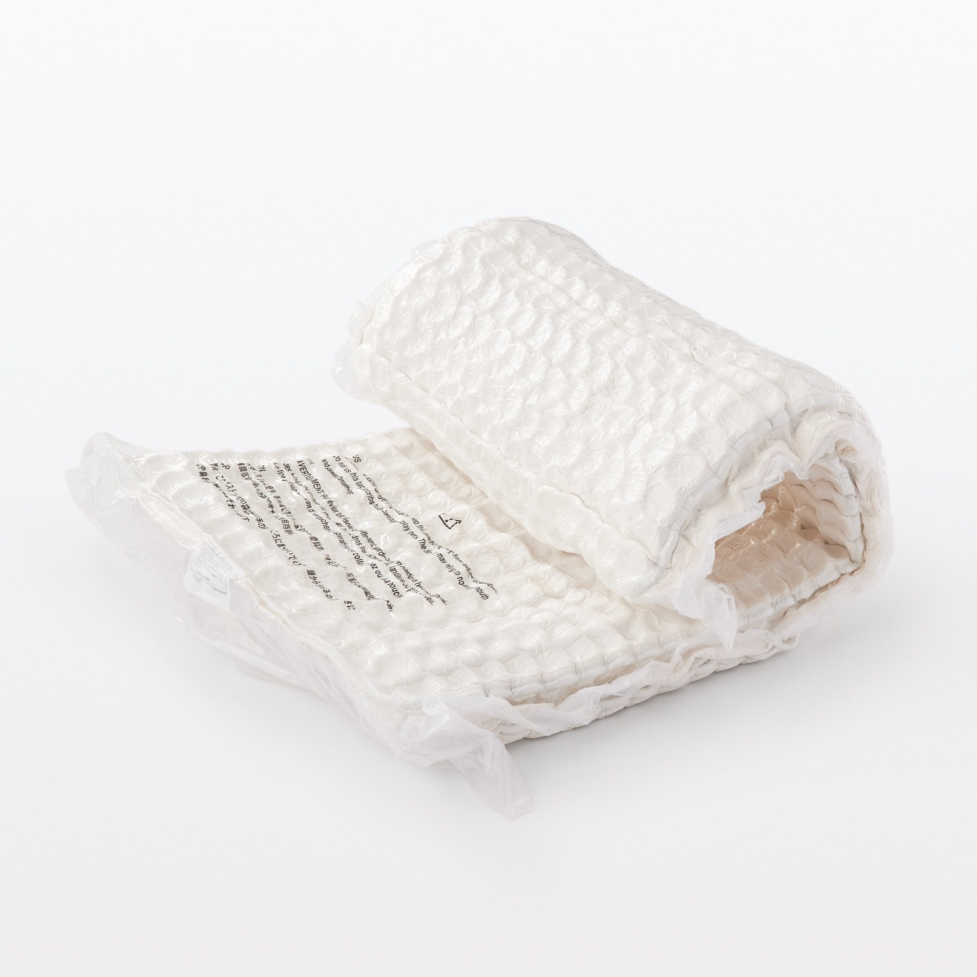 【新古品】ポケットコイルマットレス　圧縮