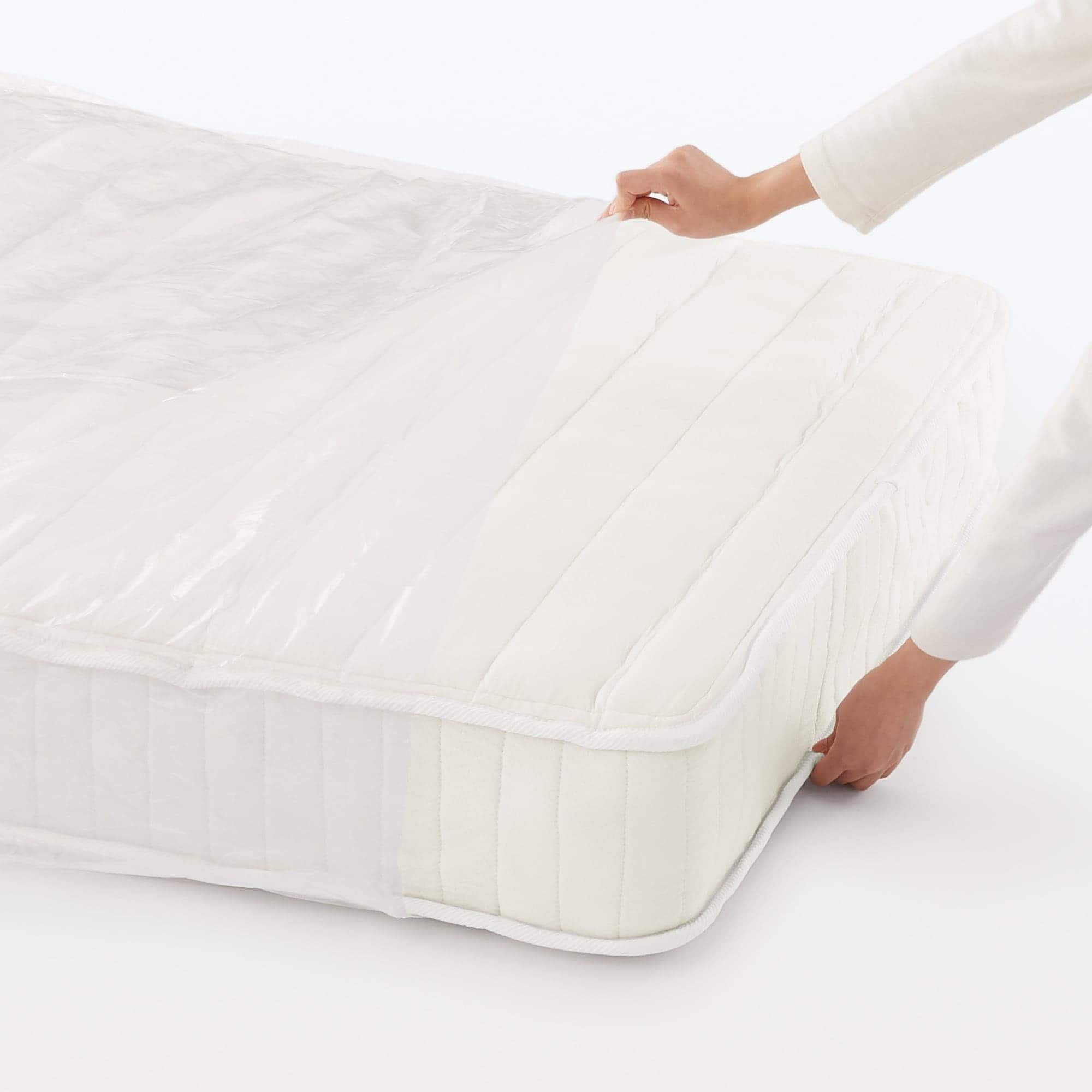 【新古品】ポケットコイルマットレス　圧縮