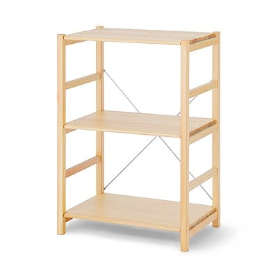 【新古品】パイン材ユニットシェルフ・５８ｃｍ幅・小