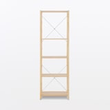 【新古品】パイン材ユニットシェルフ・５８ｃｍ幅・大