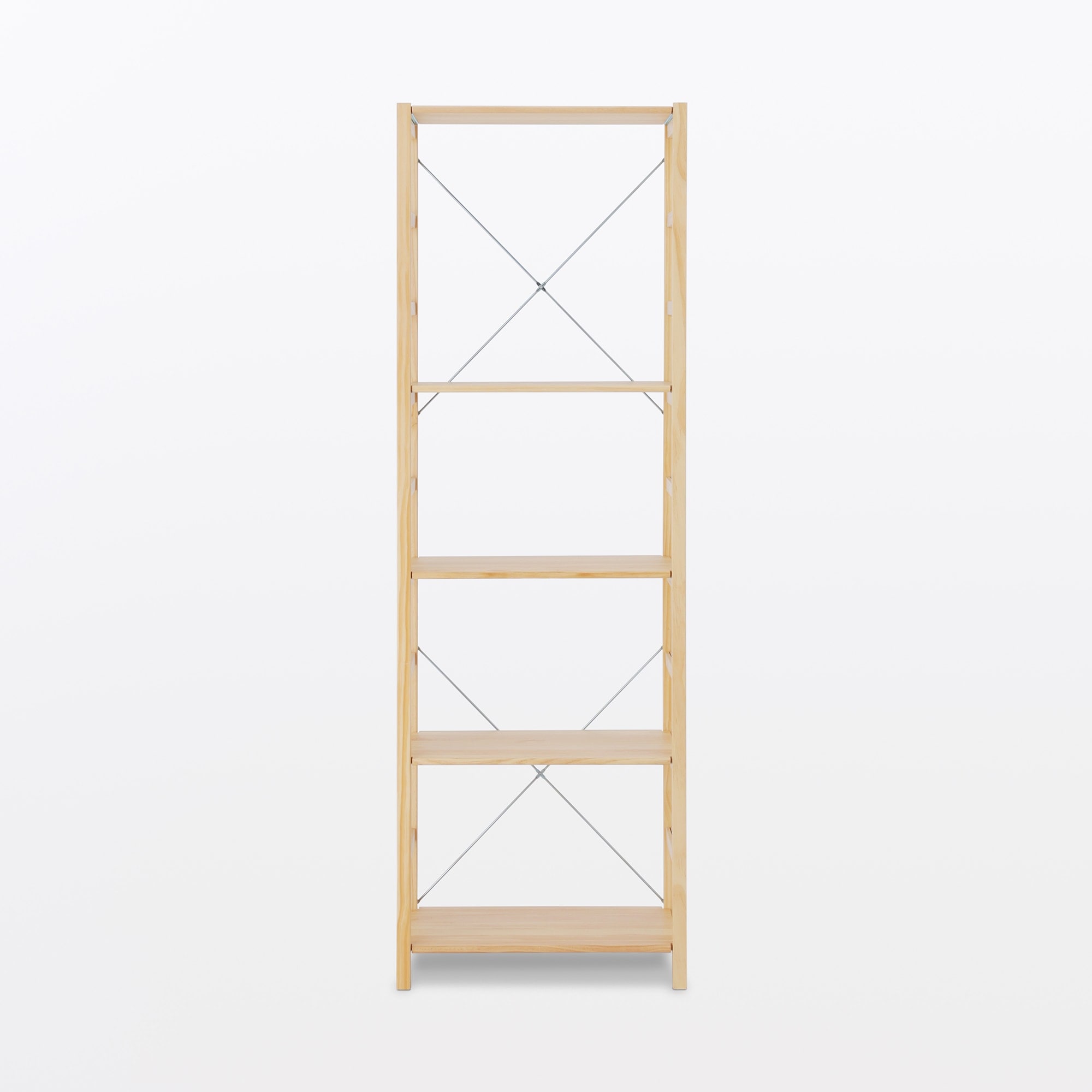 【新古品】パイン材ユニットシェルフ・５８ｃｍ幅・大