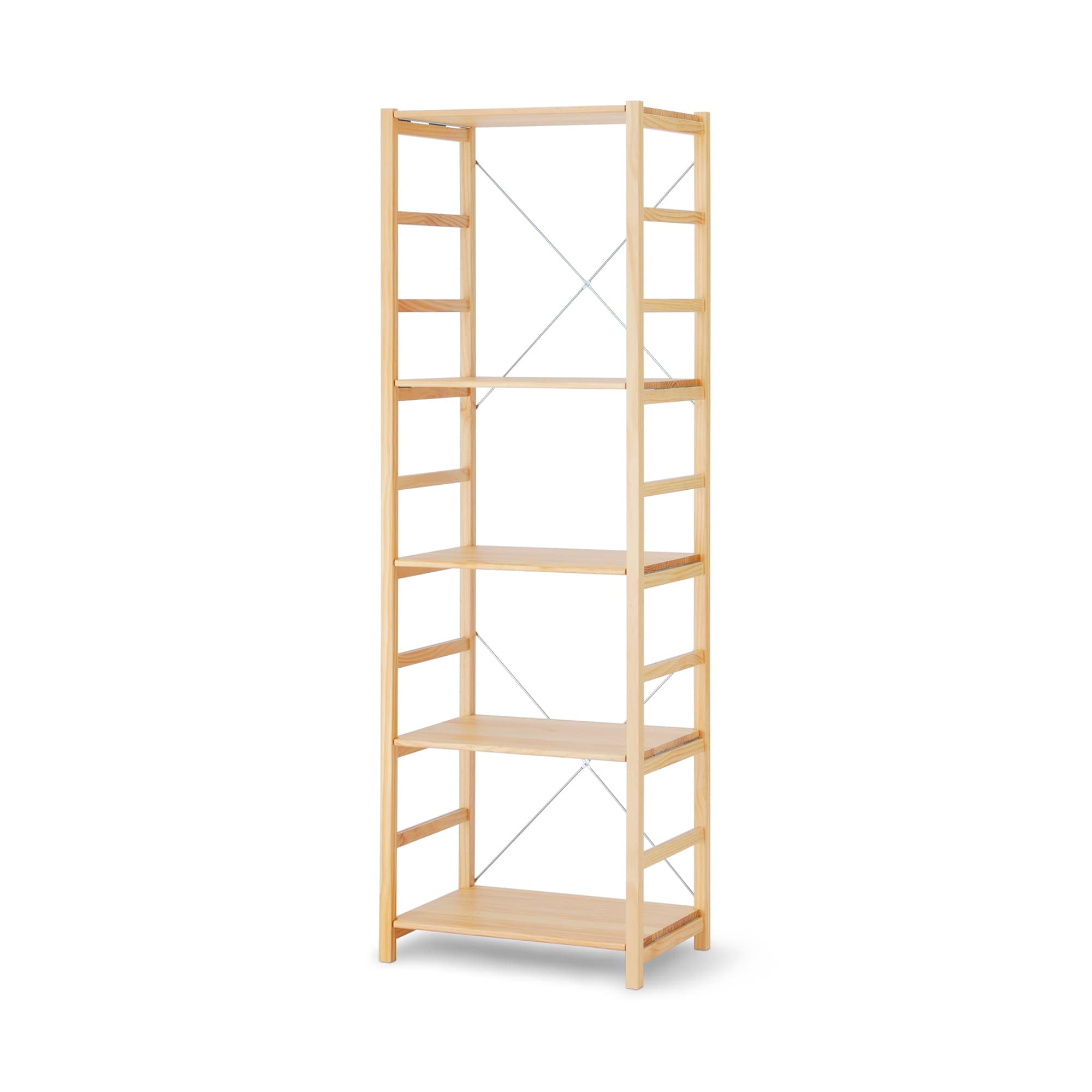 【新古品】パイン材ユニットシェルフ・５８ｃｍ幅・大