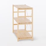 【新古品】パイン材ユニットシェルフ・８６ｃｍ幅・小