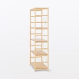 【新古品】パイン材ユニットシェルフ・８６ｃｍ幅・大