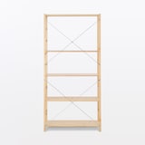 【新古品】パイン材ユニットシェルフ・８６ｃｍ幅・大