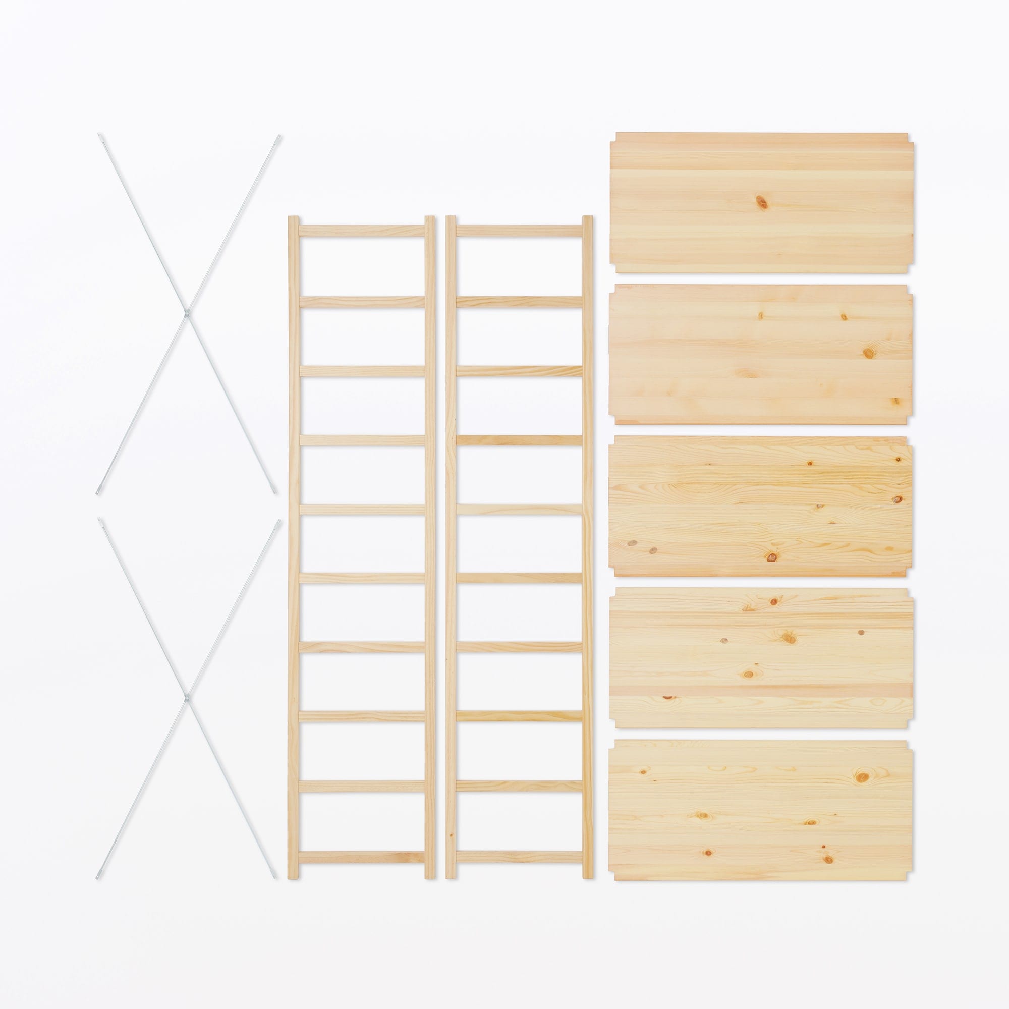 【新古品】パイン材ユニットシェルフ・８６ｃｍ幅・大