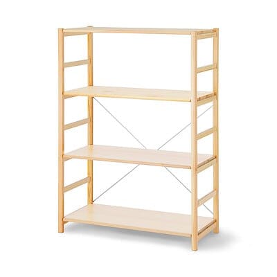 【新古品】パイン材ユニットシェルフ・８６ｃｍ幅・中