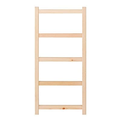 【新古品】パイン材ユニットシェルフ・帆立ワイド・小