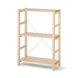 【新古品】パイン材ユニットシェルフ奥行２５ｃｍタイプ・５８ｃｍ幅・小