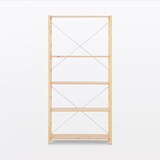 【新古品】パイン材ユニットシェルフ奥行２５ｃｍタイプ・８６ｃｍ幅・大