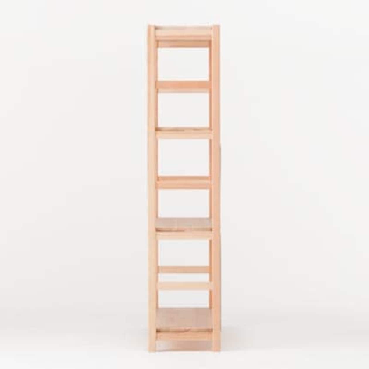 【新古品】パイン材ユニットシェルフ奥行２５ｃｍタイプ・８６ｃｍ幅・中