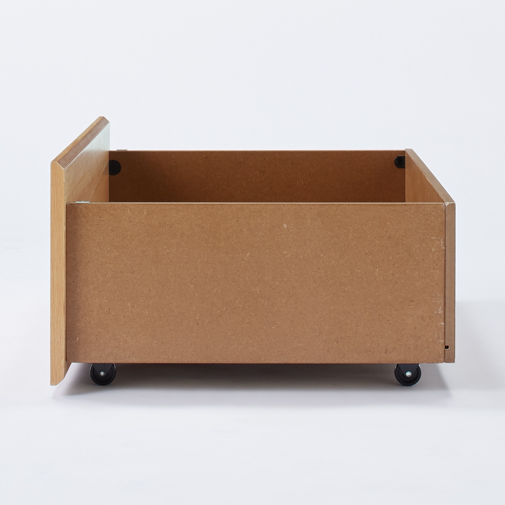 【新古品】木製ベッド・オーク材用ベッド下収納・２個セット