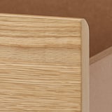 【新古品】木製ベッド・オーク材用ベッド下収納・２個セット