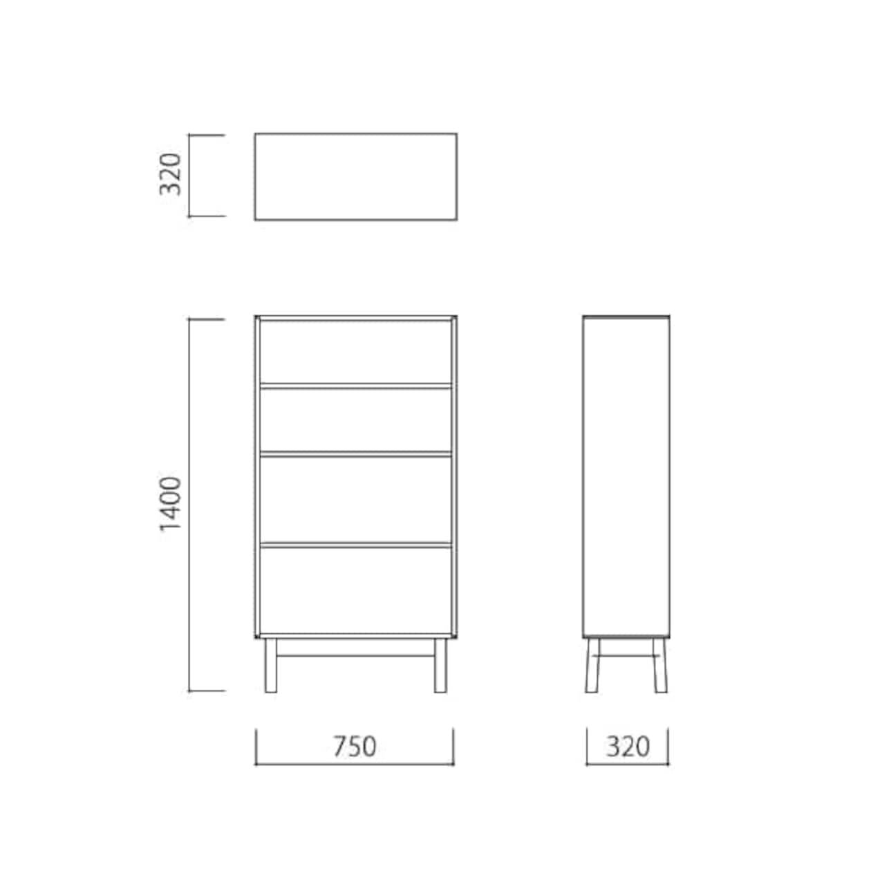 【新古品】［ＩＤＥＥ］ＳＴＩＬＴ　ＳＨＥＬＦ　ＴＡＬＬ　Ｎａｔｕｒａｌ