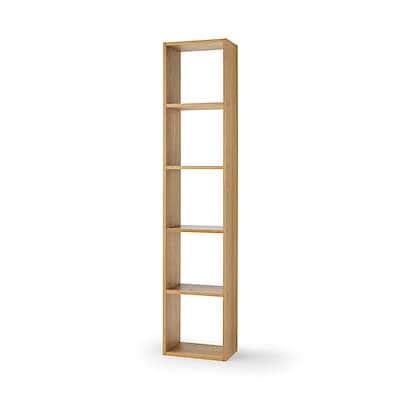 【新古品】スタッキングシェルフ・５段・オーク材