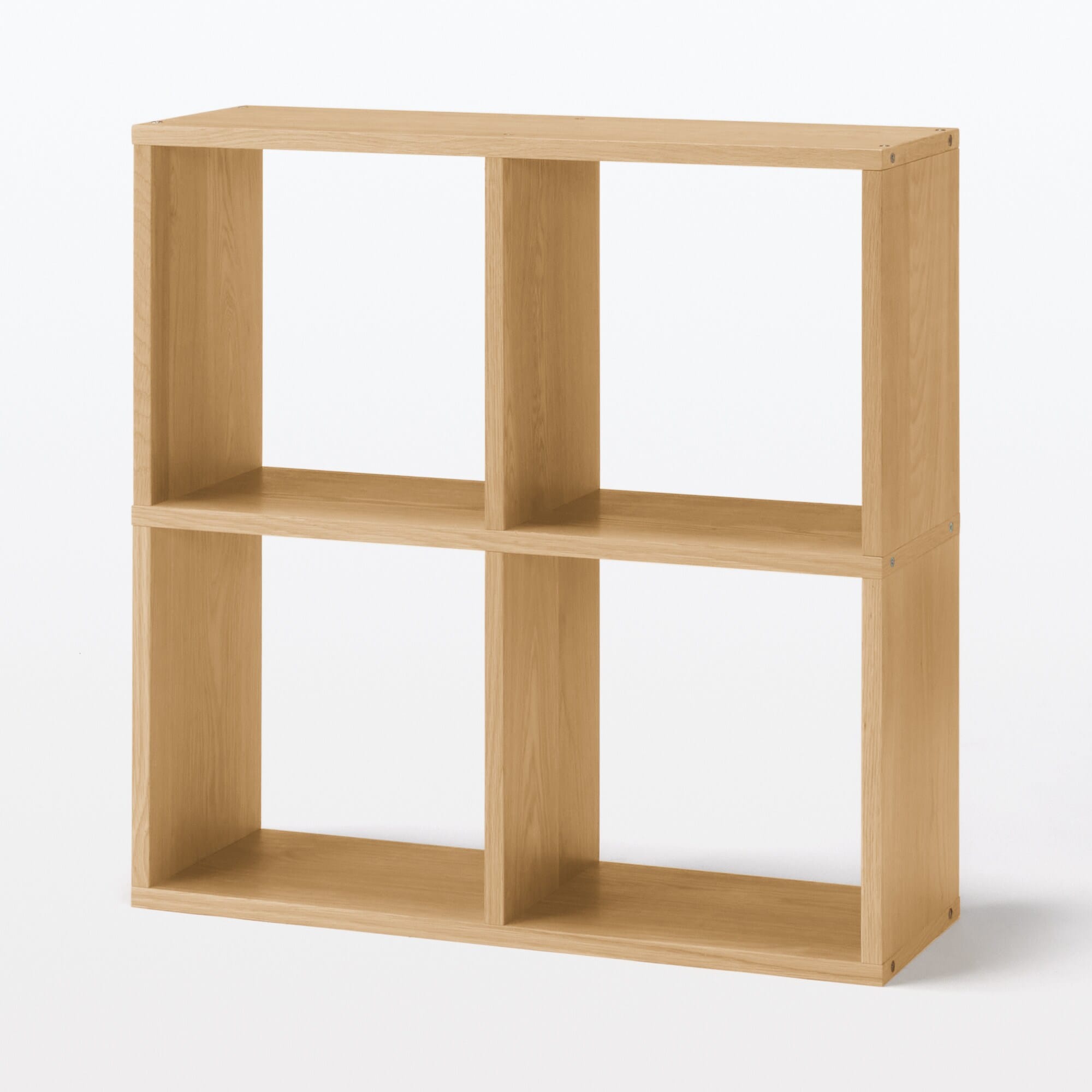 【新古品】スタッキングシェルフ・追加２段・オーク材