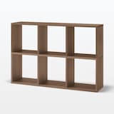 【新古品】スタッキングシェルフ・追加３段・ウォールナット材