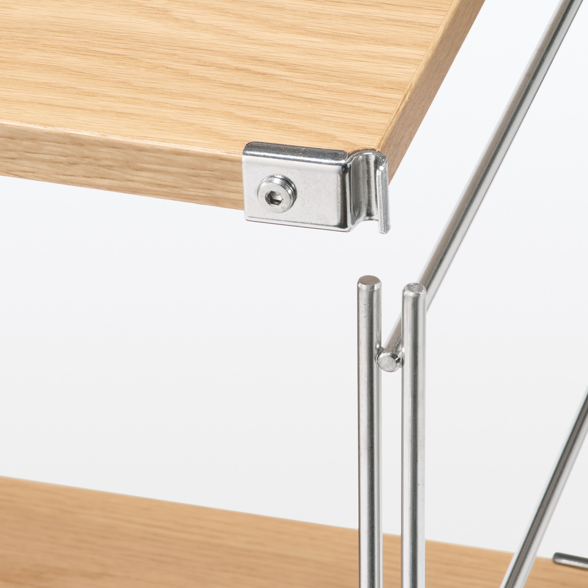 新古品】ステンレスユニットシェルフ オーク材棚セット 大 | 無印良品